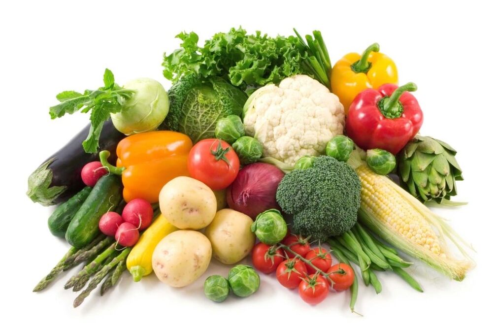 Vegetables for your favorite diet. 